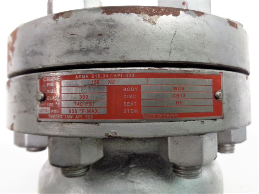 Crane 2" 300# WCB Check Valve, #159 XU